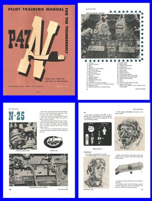 Product picture P47 Thunderbolt Pilot Training Manual 1945 