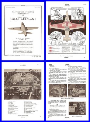 Product picture P80 Jet Pilots Training Manual 1945