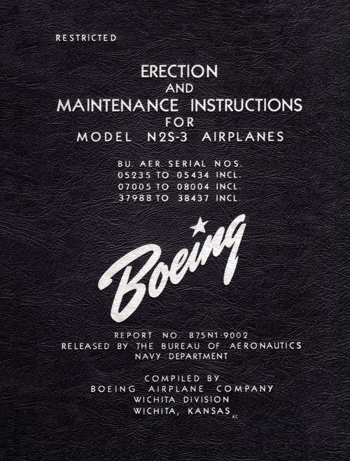 Product picture Stearman N2S-3 Erection and Maintenance Manual